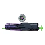 Beyblade X Launcher Set – Victory Grip and Saber Samurai 1