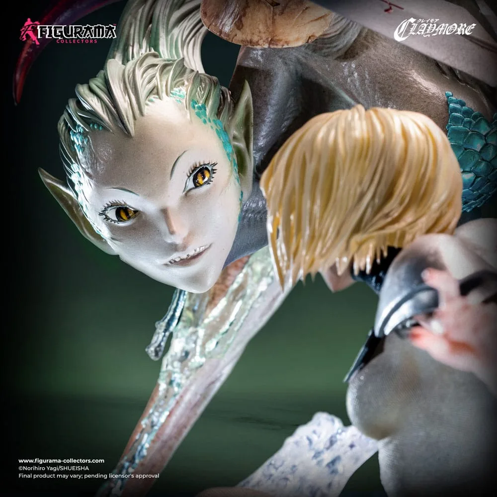 Claymore Statue – Clare vs. Ophelia Elite Exclusive 1:6, 69 cm 10