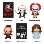 Warner Brothers 3D Magnets – Horror Series 1 Display of 12 1