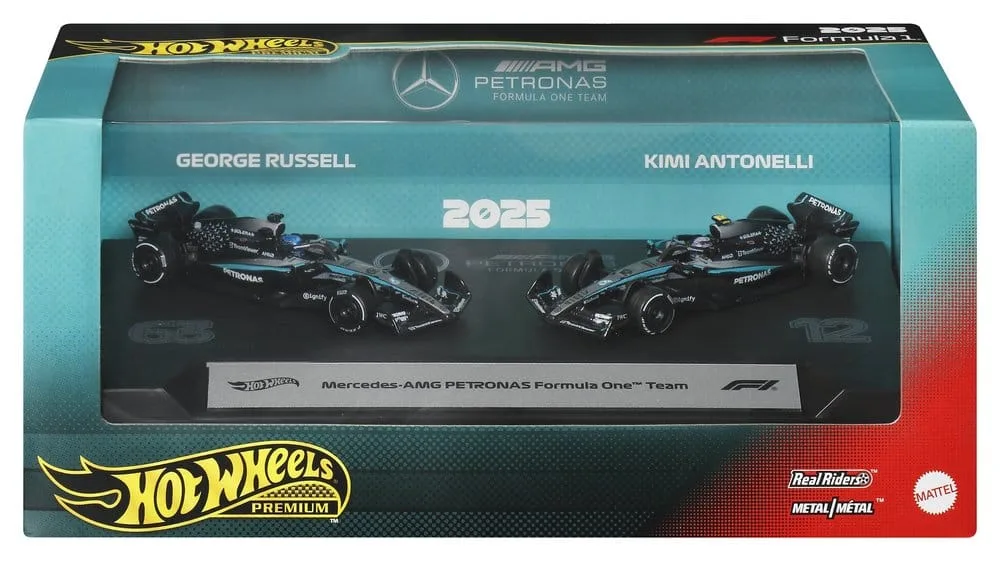 Formula 1 Diecast Cars – Mercedes-AMG PETRONAS 2-Pack 1/64 6