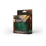 Dragon Storm Dice Bag – Green Dragon Scales 15 x 10 x 2 cm 2