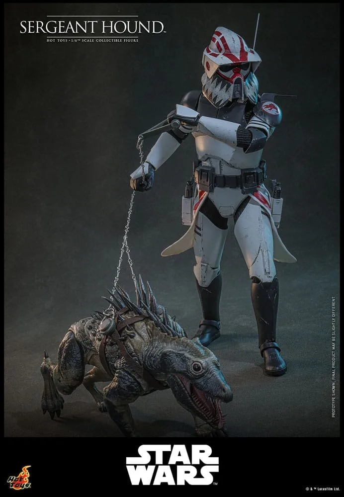 Star Wars The Clone Wars Action Figure – Sergeant Hound 30 cm 5