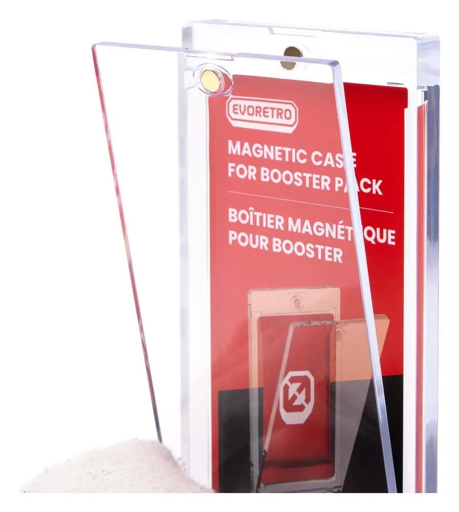 Booster Pack Acrylic Cases – Magnetic One Touch 10-Pack 16