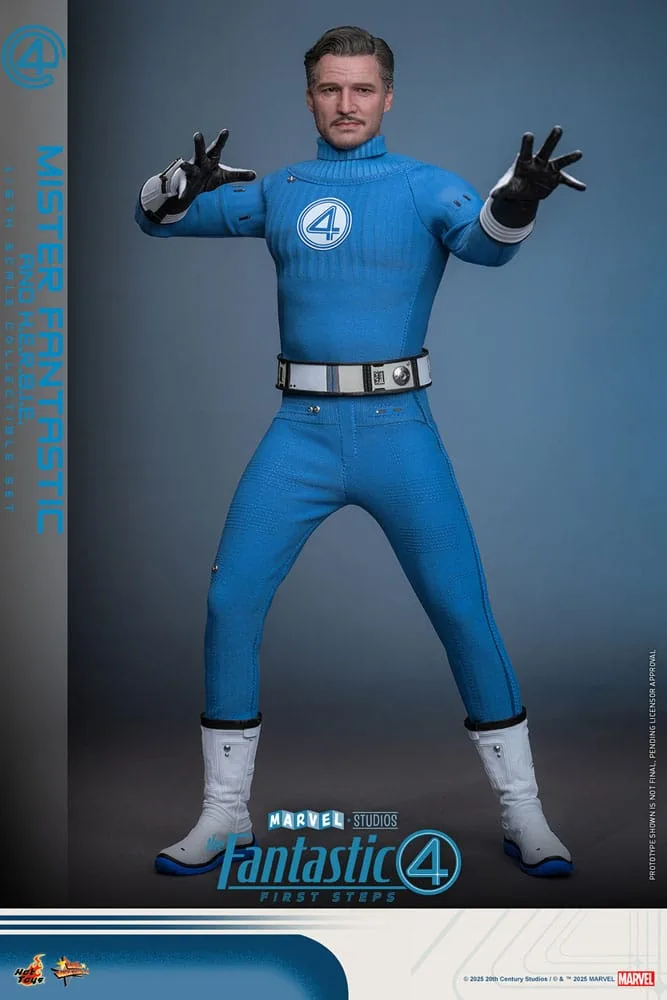 Fantastic Four Figure Set – Mister Fantastic and H.E.R.B.I.E. 30 cm 8