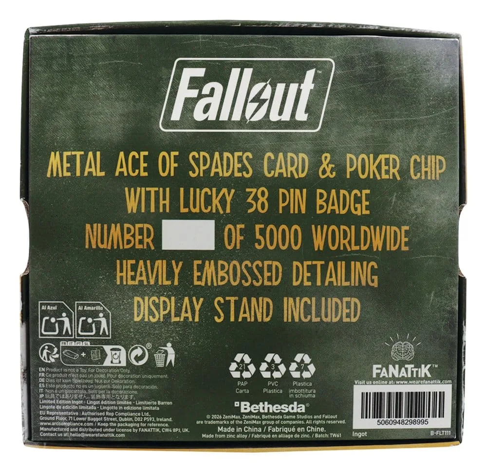 Fallout New Vegas Replica Set – Lucky 38 Imitation Gold 3