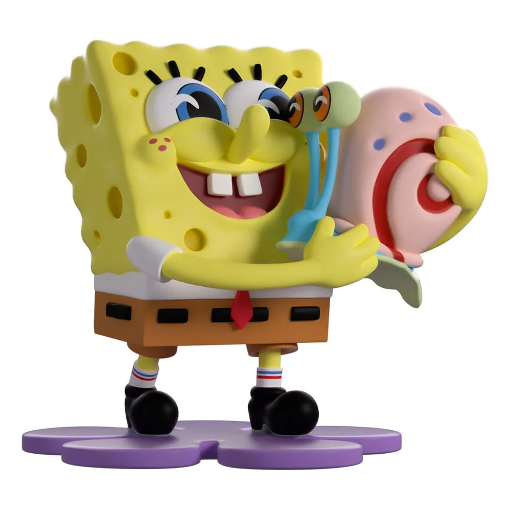 SpongeBob SquarePants Vinyl Figure – SpongeBob & Gary 9 cm