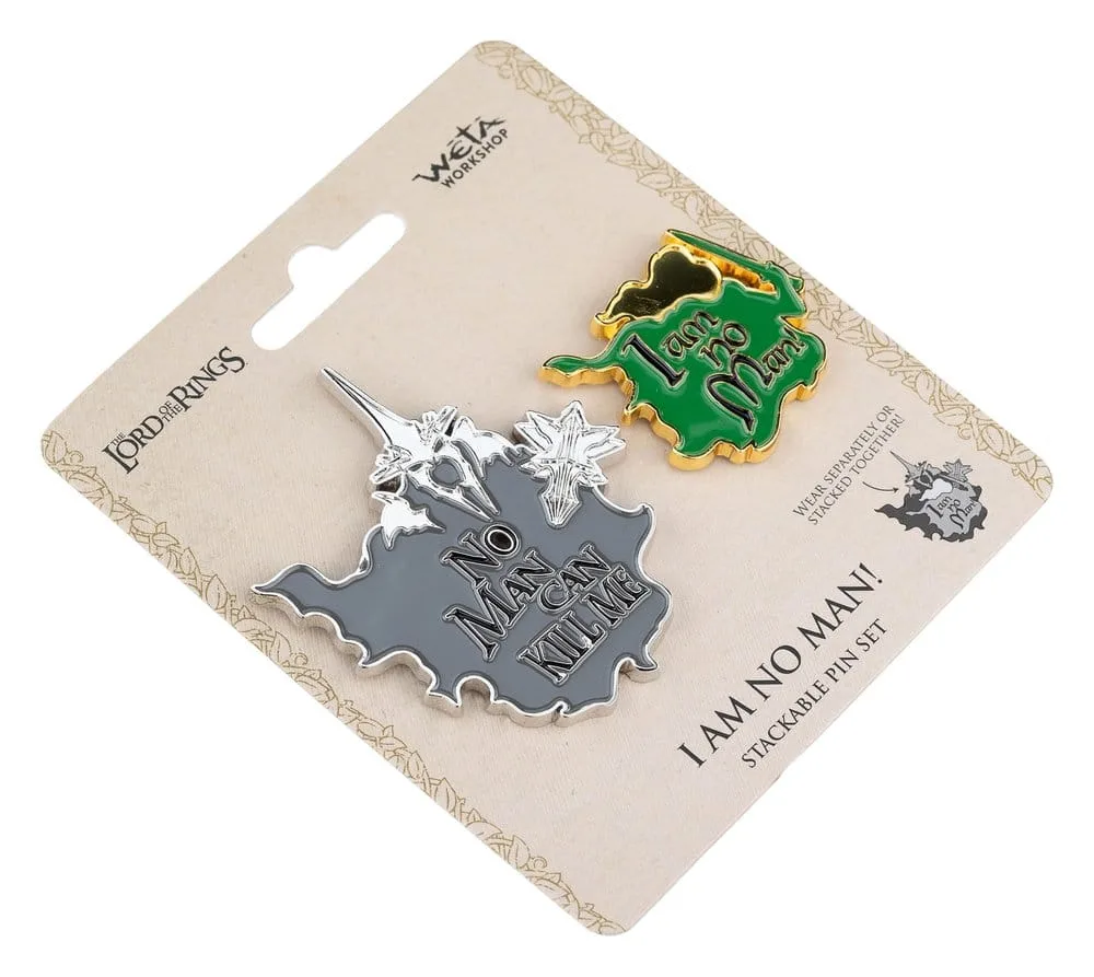 Lord of the Rings Pin Set – I Am No Man 2-Pack 3