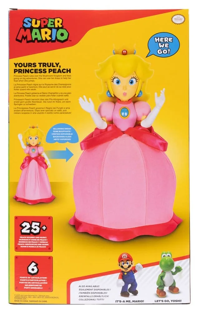 Super Mario Talking Action Figure – Princess Peach 36 cm 6