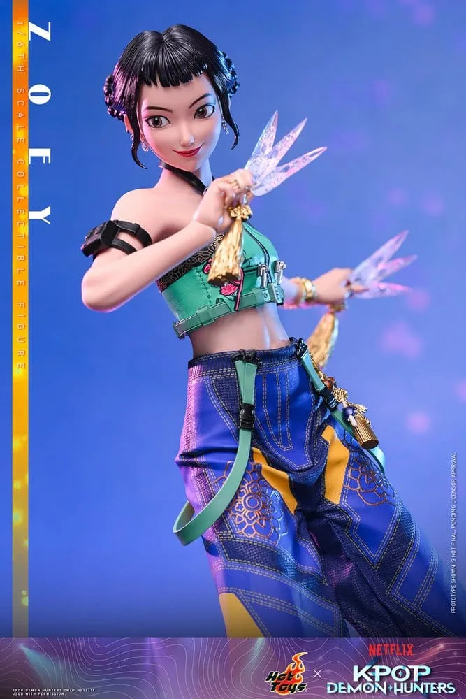 KPop Demon Hunters Action Figure – Zoey 1/6 Scale 27 cm 16