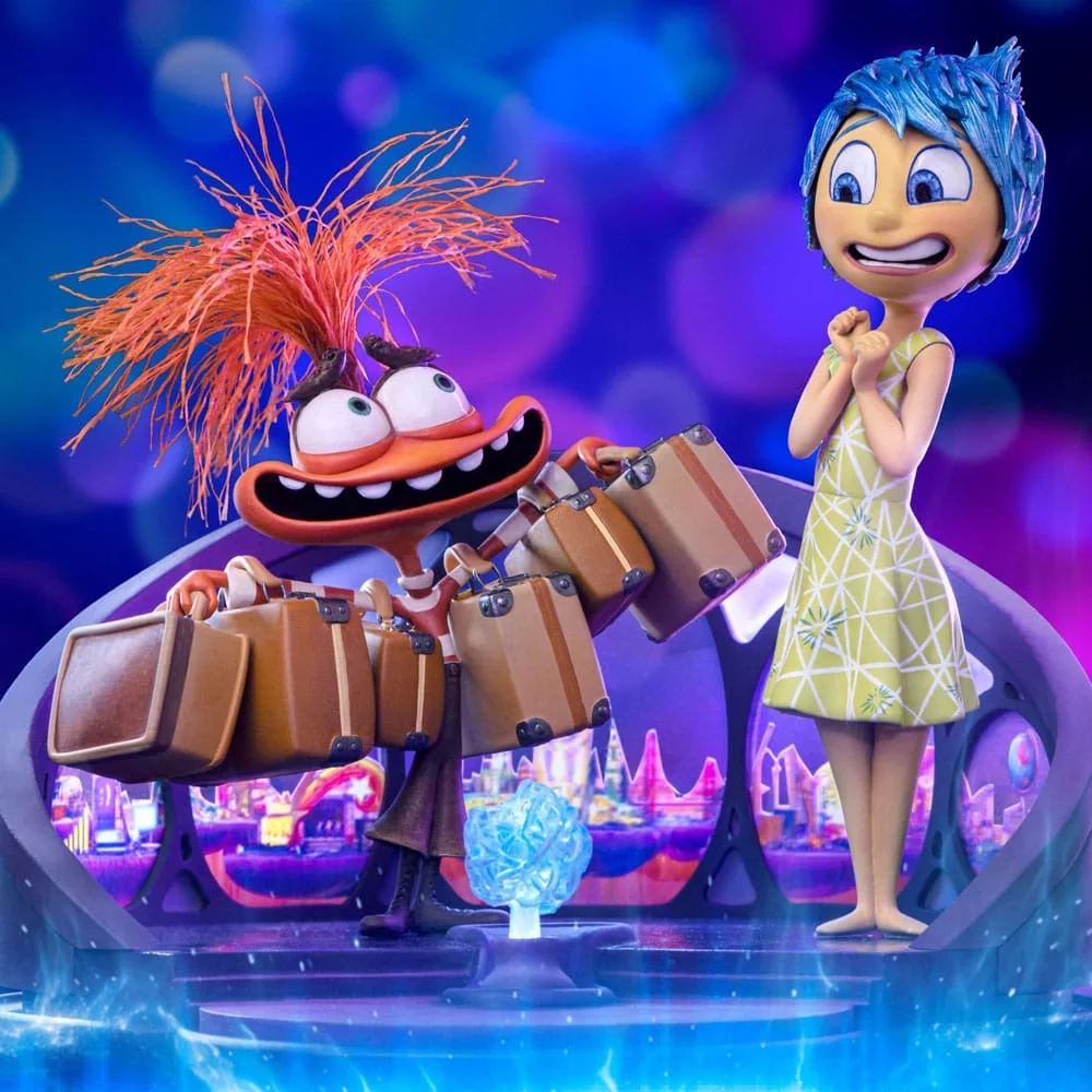 Inside Out 2 Statue – Joy and Anxiety Deluxe Art Scale 26 cm 4