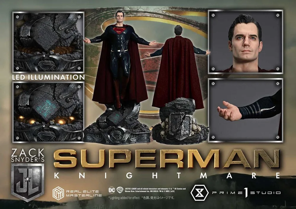 Justice League Statue – Superman Knightmare 1/3 95 cm 5