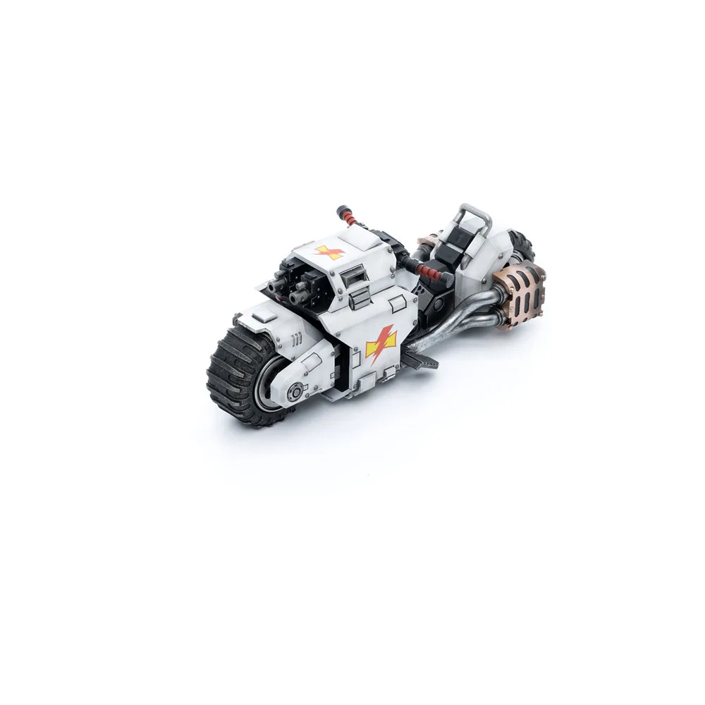 Warhammer 40K Vehicle – White Scars Raider Combat Bike 22 cm