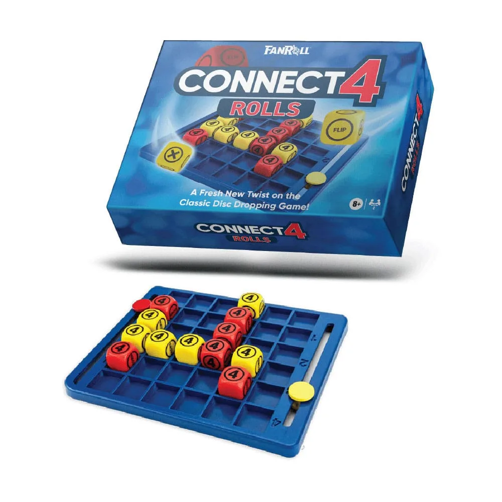 Hasbro Dice Game – FanRoll Connect 4 Rolls