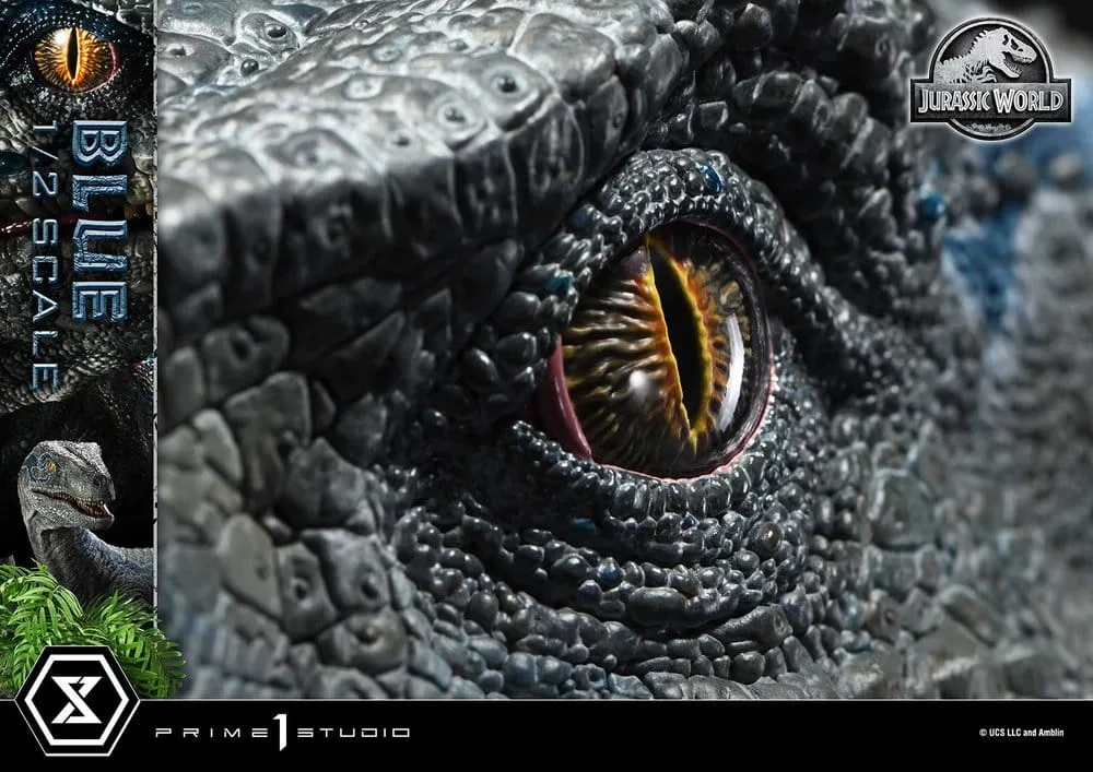 Jurassic World Fallen Kingdom Statue – Blue 1/2 Scale 88 cm 15