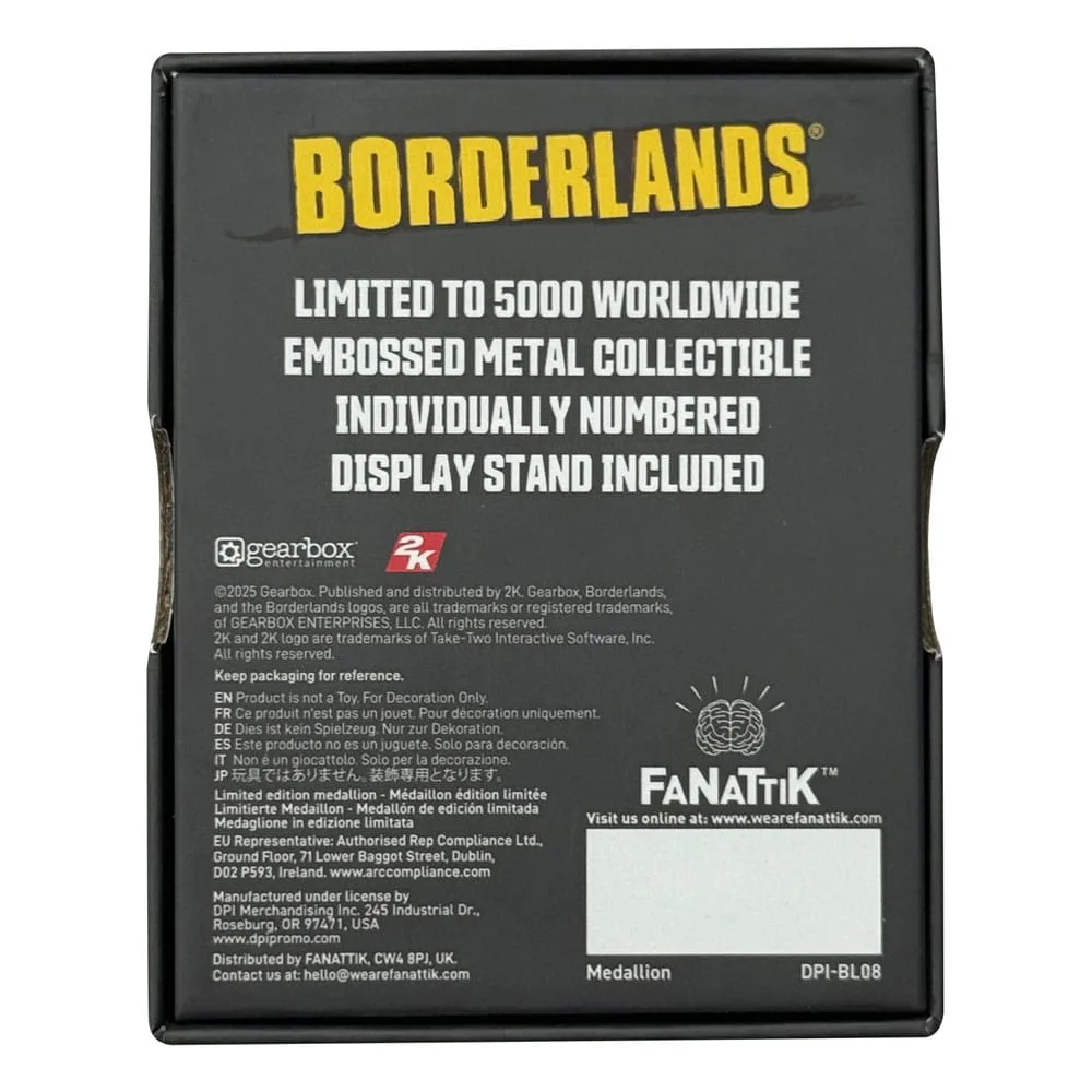 Borderlands Miniature Replica – Bandit Mask 48 x 70 x 34 mm 5