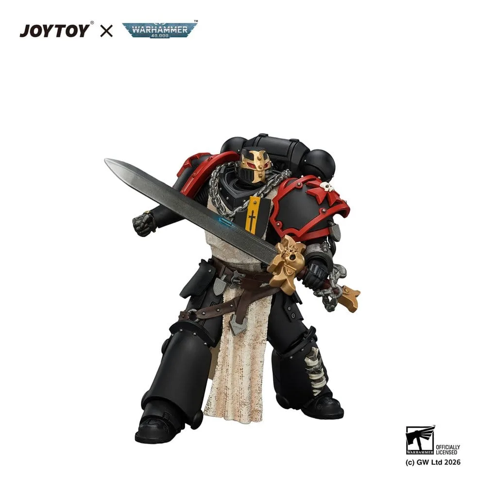 Warhammer Action Figure – Black Templars Crusader Ancient 12 cm 4