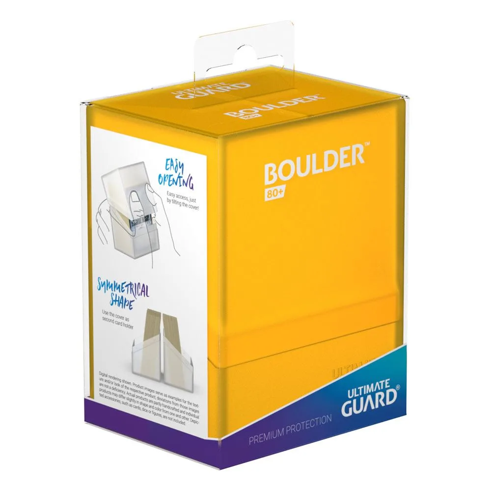 Ultimate Guard Deck Box – Boulder 80+ Amber 7