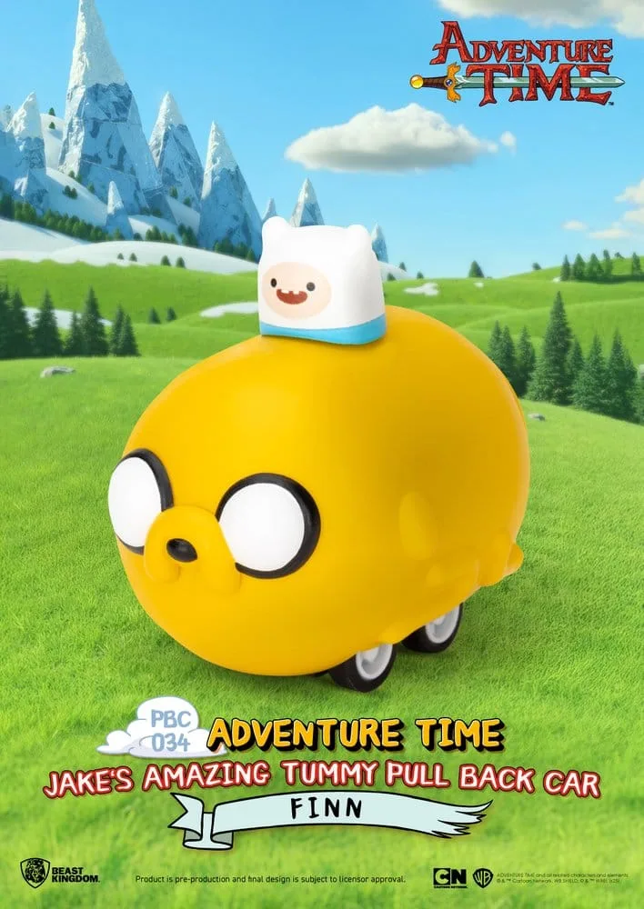 Adventure Time Pull Back Car – Jake’s Amazing Tummy 5 cm 2