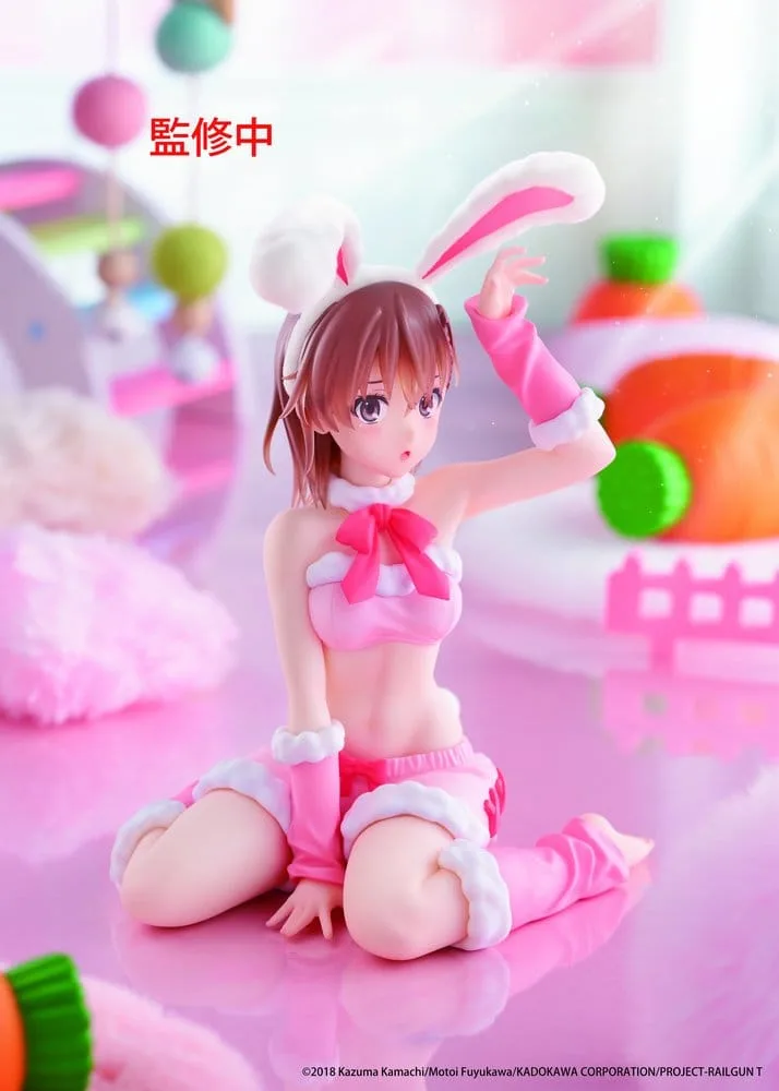 A Certain Scientific Railgun figuur – Mikoto Fluffy Bunny 13 cm 7