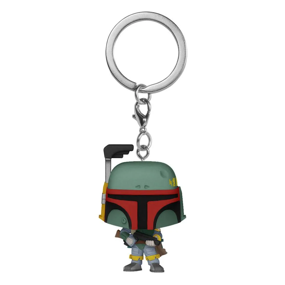 Star Wars Vinyl Keychains – Boba Fett Pocket POP! 4 cm Display of 12
