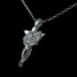 Lord of the Rings Pendant Replica – Evenstar Sterling Silver 1/1 1