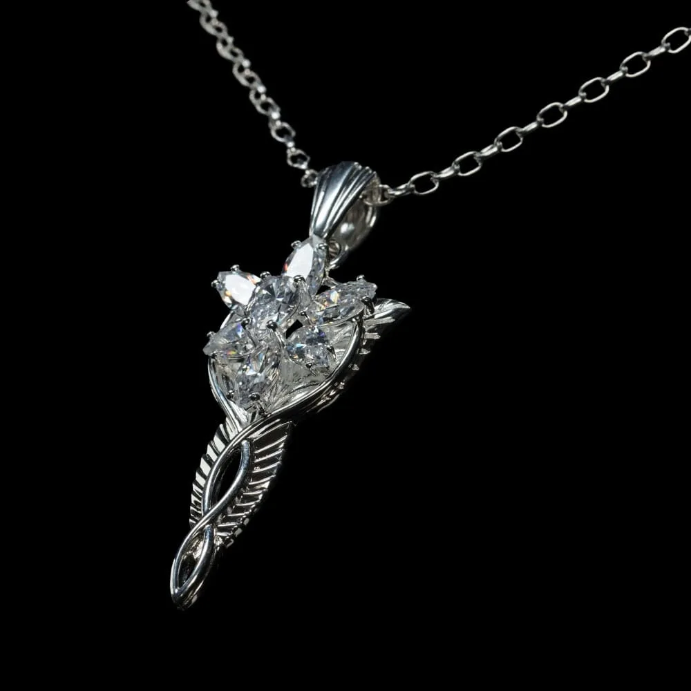 Lord of the Rings Pendant Replica – Evenstar Sterling Silver 1/1