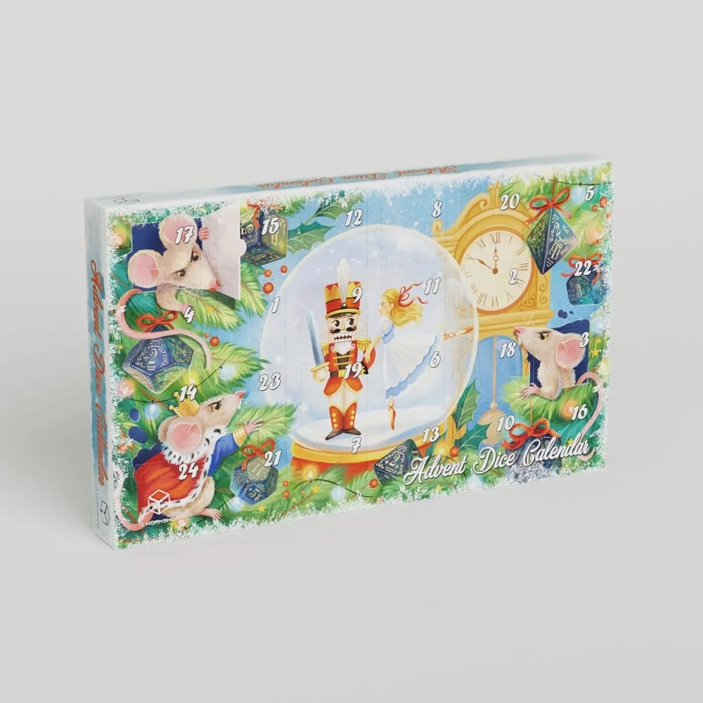 Nutcracker Advent Dice Calendar – Festive Collection