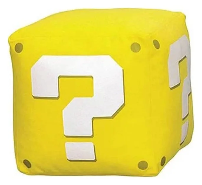 Super Mario Plush – Question Mark 12 cm