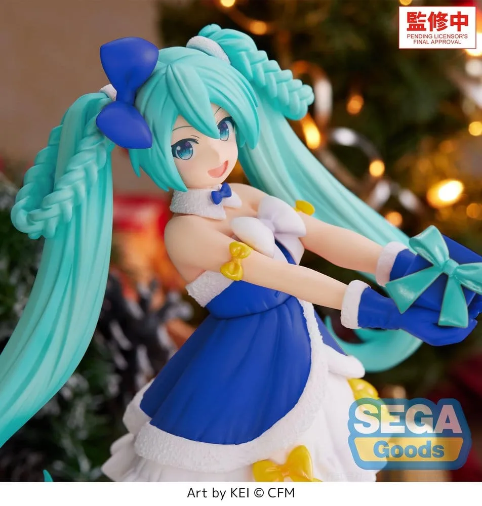 Hatsune Miku verzamelfiguur – Sapphire Christmas 21 cm 5