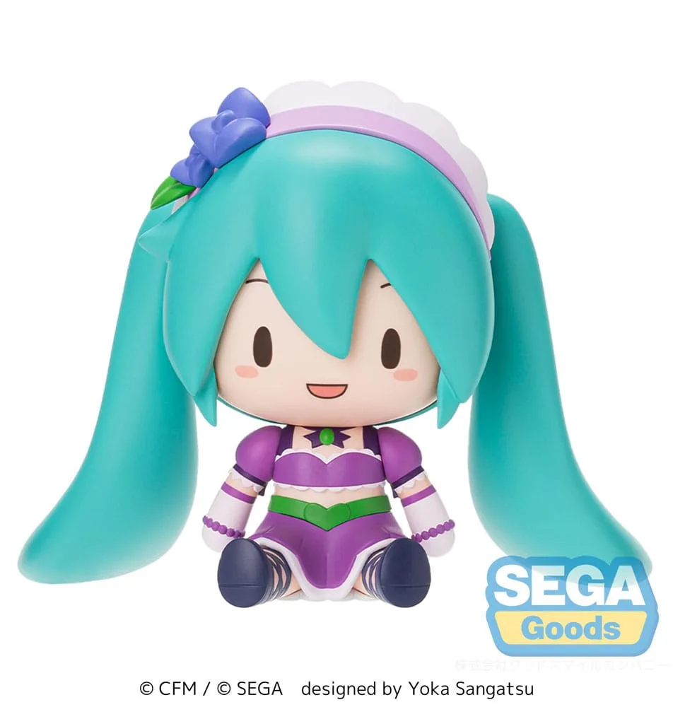 Hatsune Miku Chibi Figure – Fuwa Petit Sparkly Purple 8 cm 5