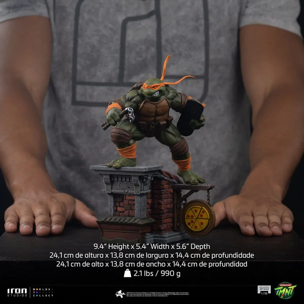 TMNT Statue – Michelangelo Unleashed 1/10 Scale 24 cm 2