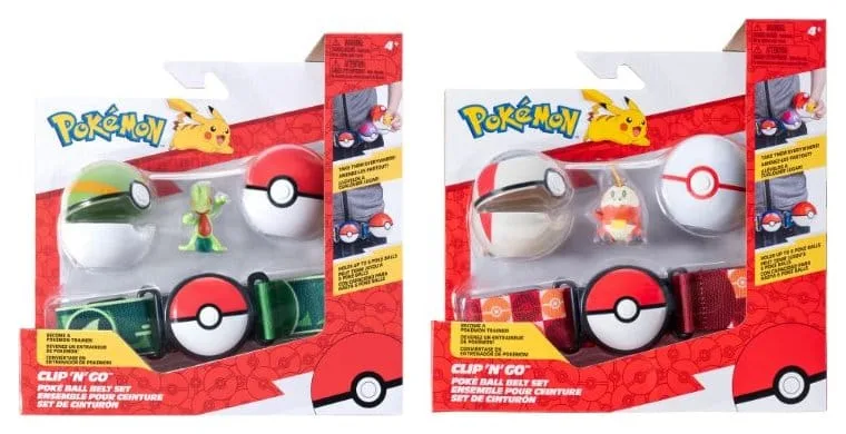 Pokémon Belt Set Assortment – Clip ‘n’ Go Version 20 4-Pack
