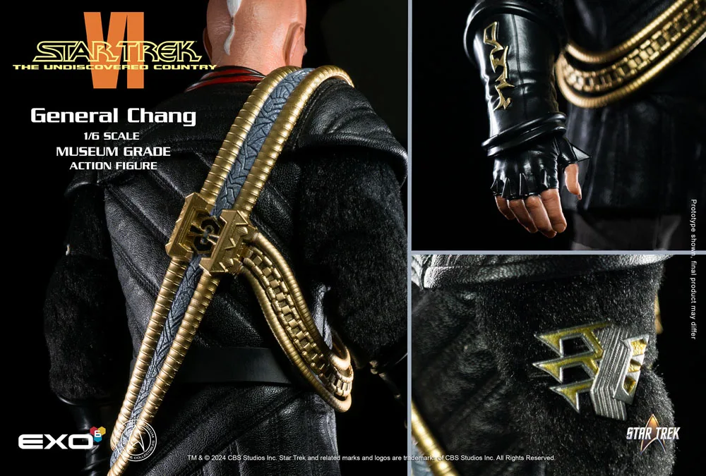 Star Trek VI Action Figure – General Chang 1/6 30 cm 9