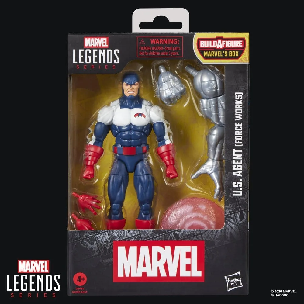 Marvel Legends Actiefiguur – U.S. Agent Force Works 15 cm 12