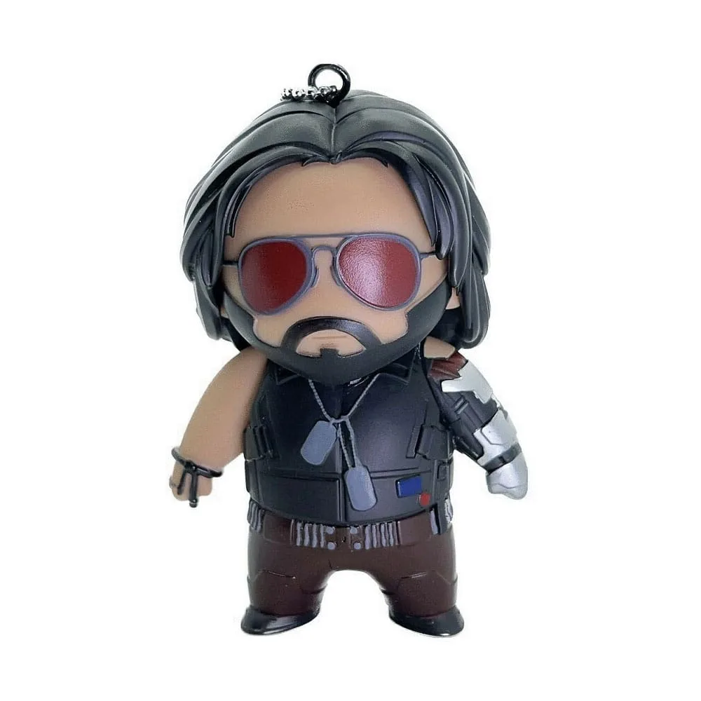 Cyberpunk 2077 Hanging Figurine – Johnny Silverhand 10 cm