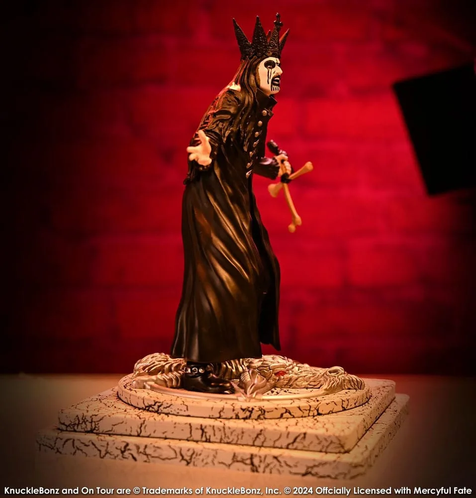Mercyful Fate Statue – King Diamond III Black Version 22 cm 15