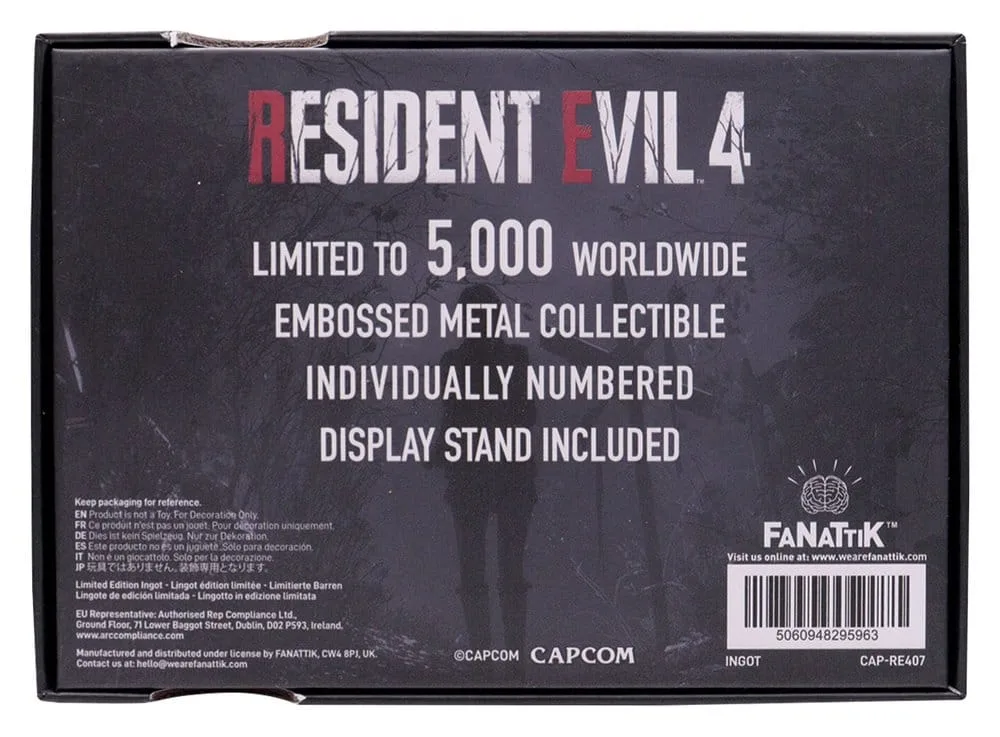 Resident Evil 4 Replik – Level-3-Schlüsselkarte 90 × 54 mm 4