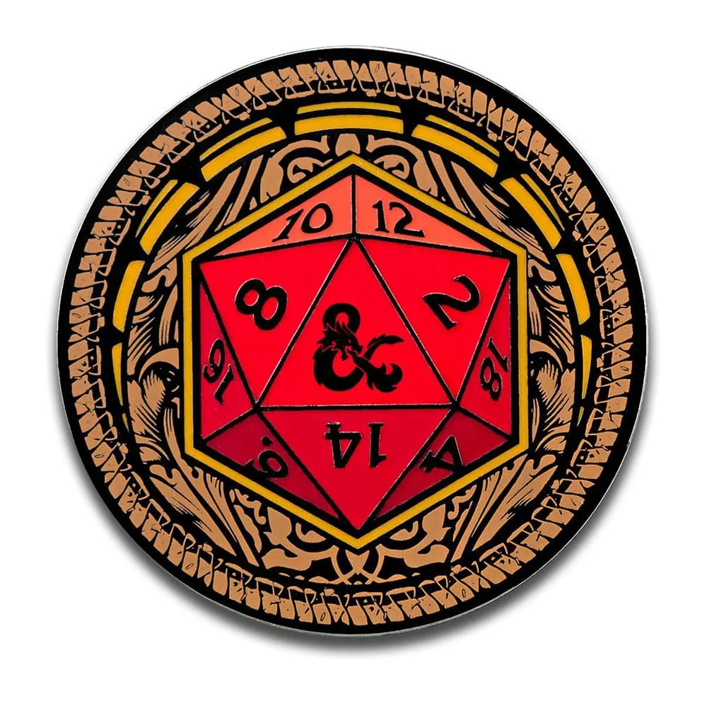 Dungeons & Dragons Pins – Mystery D20 Blind Box Assortment 10-Pack 8