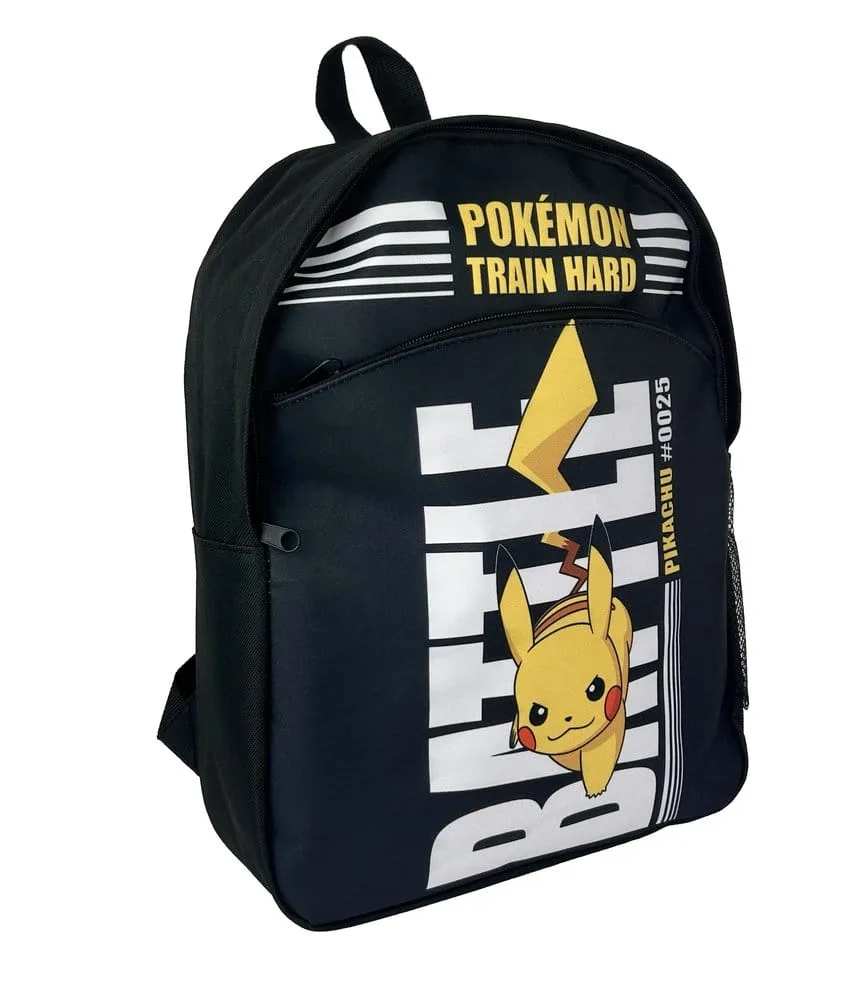 Pokémon Backpack – Train Hard Black 3