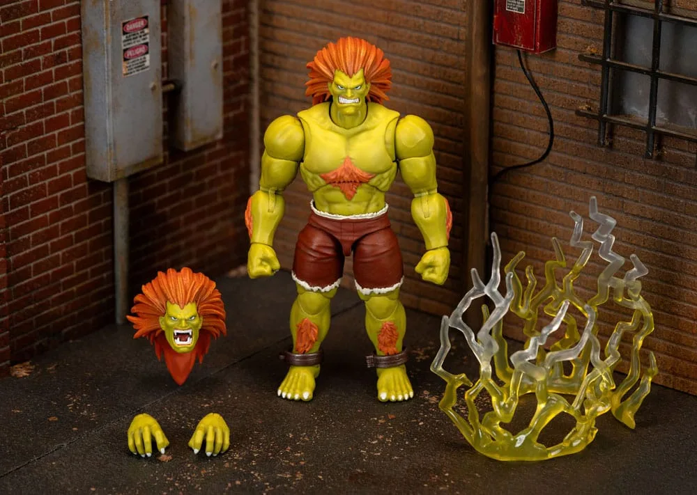Ultra Street Fighter II Action Figure – Blanka 1:12 Scale 19 cm 6