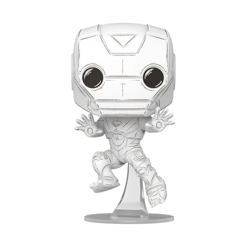 Marvel Pop Vinyl Figure – Sketched Iron Man 9 cm