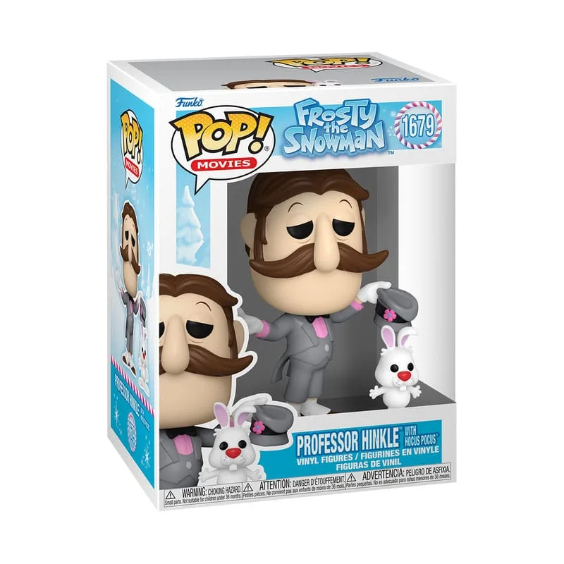 Frosty the Snowman Vinyl Figure – Funko Pop and Buddy Prof Hinkle 9 cm 2