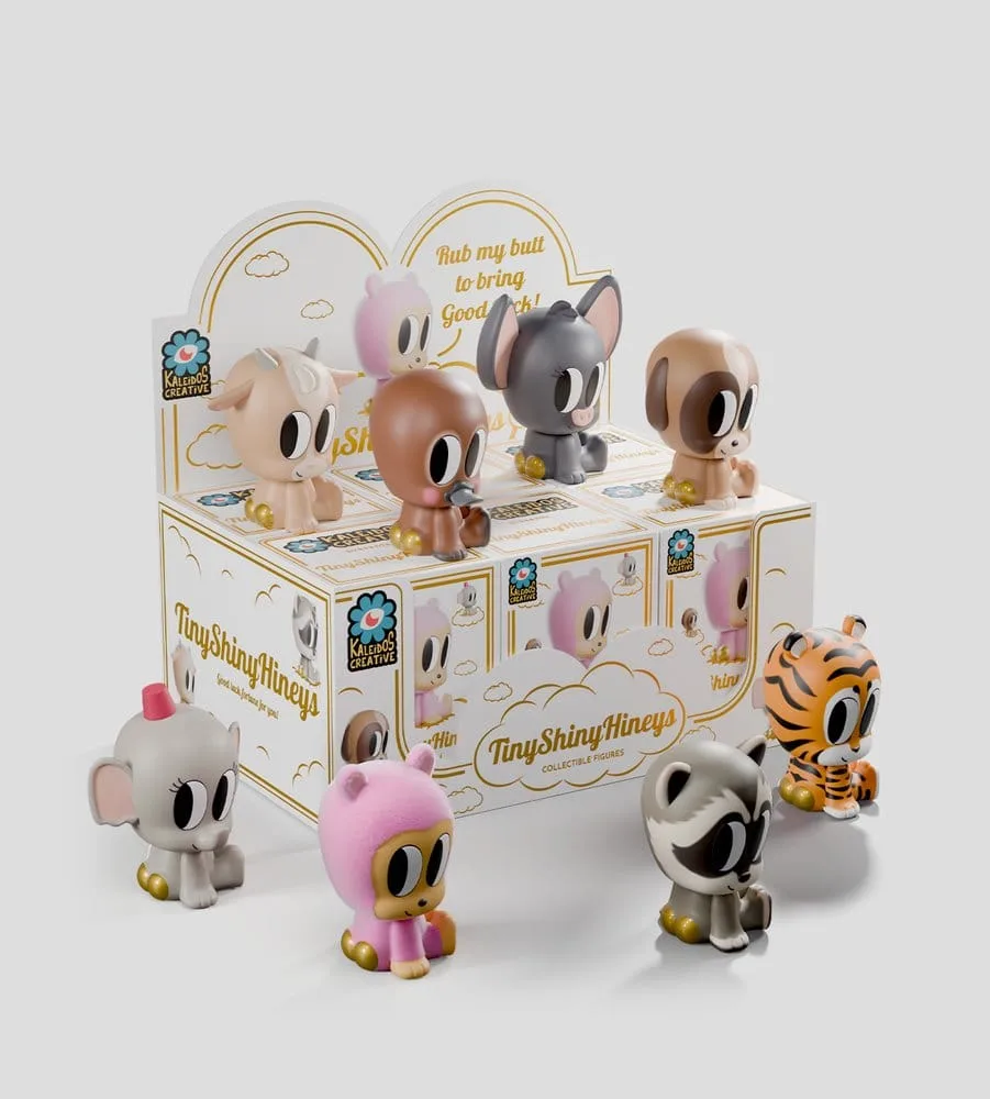 Tiny Shiny Hineys Mini Figures – Series 1 Blind Box Display of 6 7 cm 12