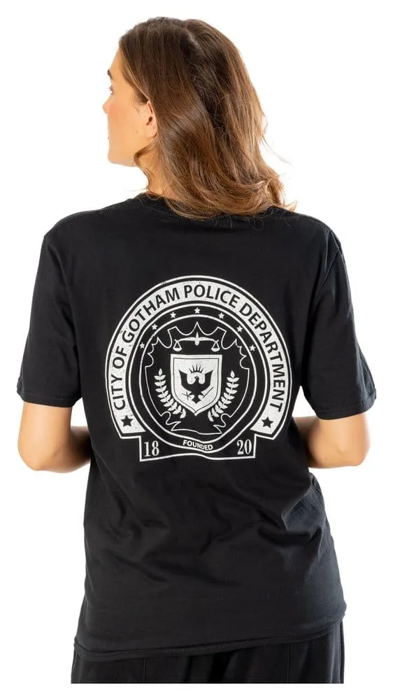 Batman T-Shirt – Arkham City GCPD Front and Back XXL