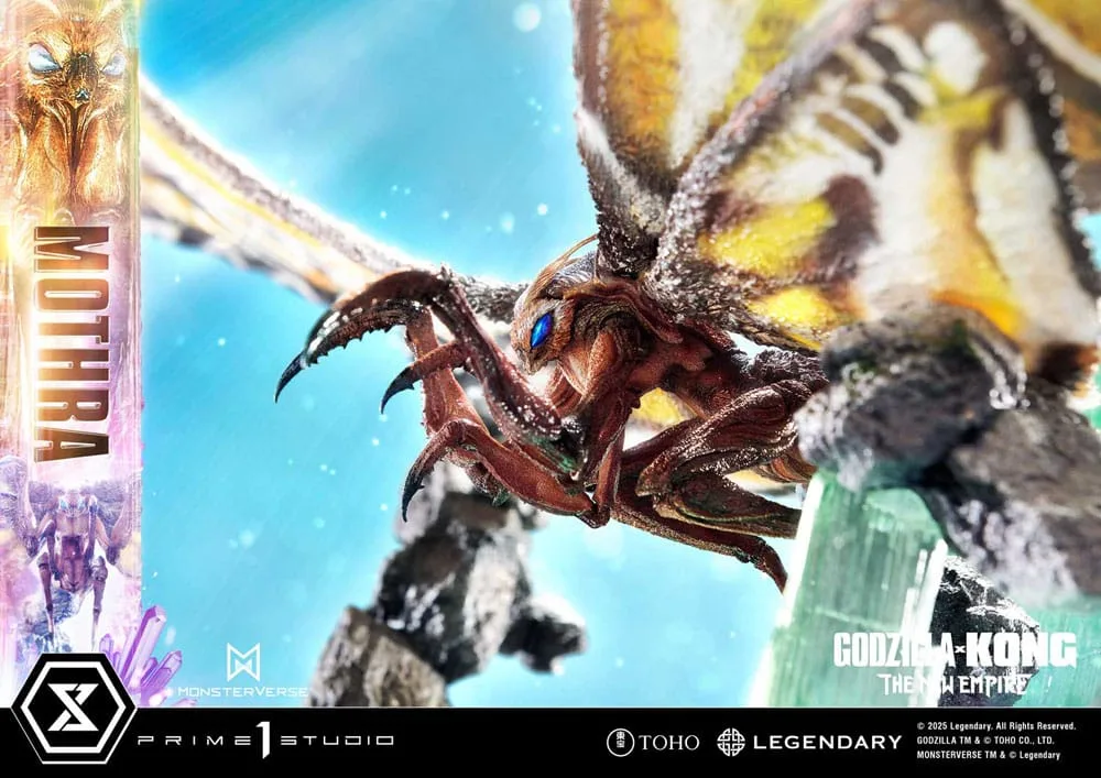 Godzilla x Kong The New Empire Statue – Mothra Diorama 113 cm 12