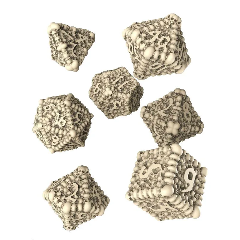 Dice Macabre Set – Power of the Underworld 7 Pieces