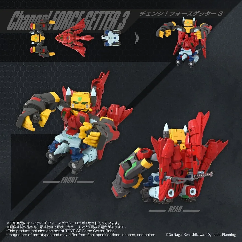 Getter Robo Actionfigur – Toyrise Force Getter Robo 27 cm 3