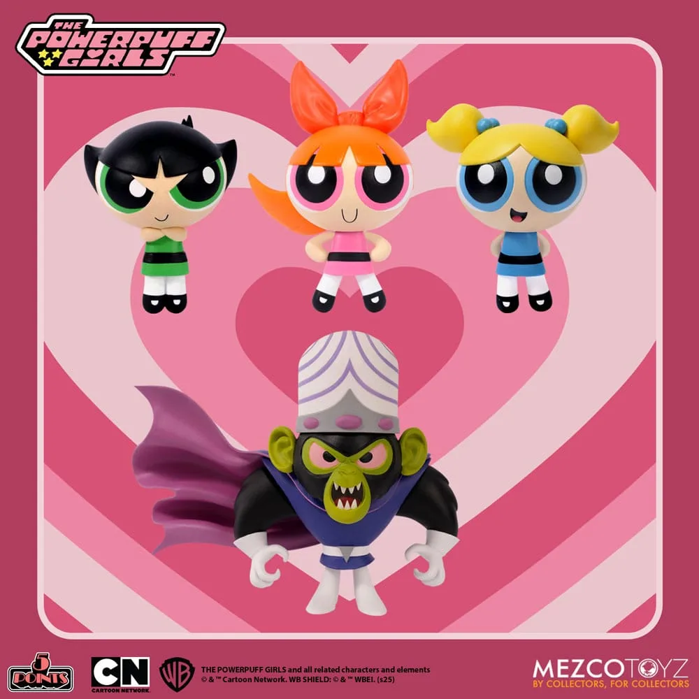 Powerpuff Girls Action Figures – 5 Points 16-Piece Assortment 10 cm
