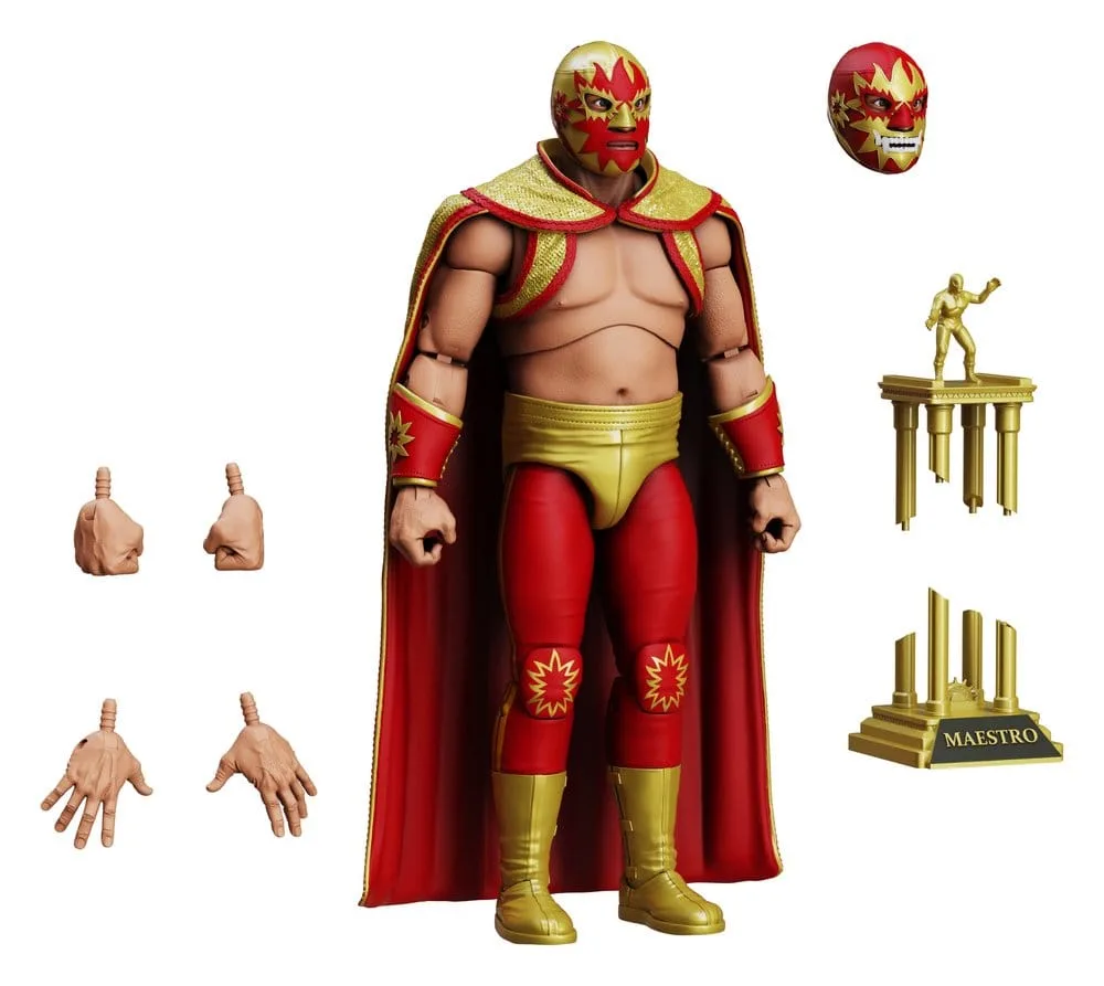 Legends of Lucha Libre Actiefiguur – El Solar 1/12 2