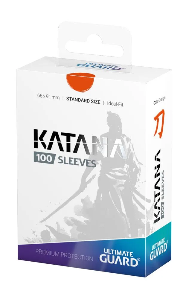 Ultimate Guard Card Sleeves – Katana Orange 100-Pack 66 x 91 mm 4
